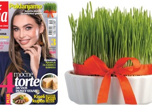 U „Blic ženi“ koja je već u prodaji čeka vas najlepši poklon NAJKVALITETNIJA BOŽIĆNA PŠENICA