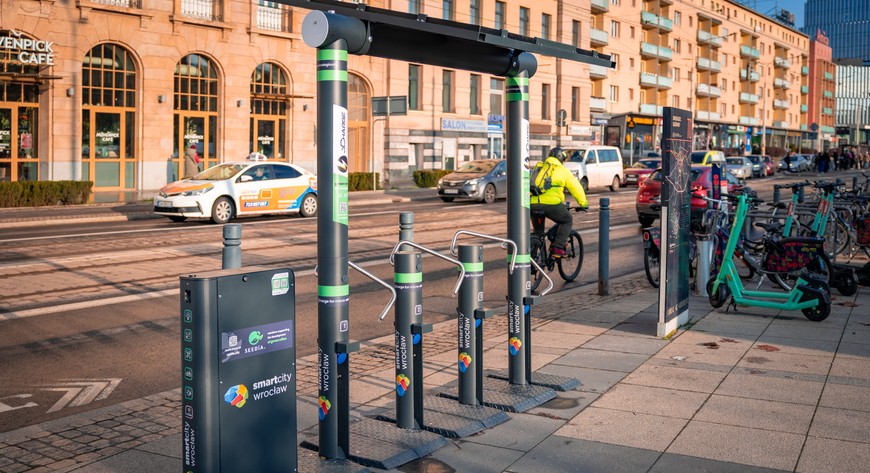 Ładowarka przy ul. Piłsudskiego