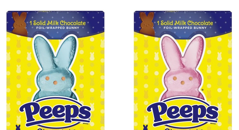 chocolate peeps