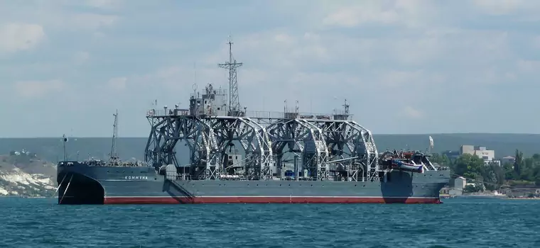 Kommuna, najstarszy okręt wojenny świata, uszkodzona przez Ukrainę