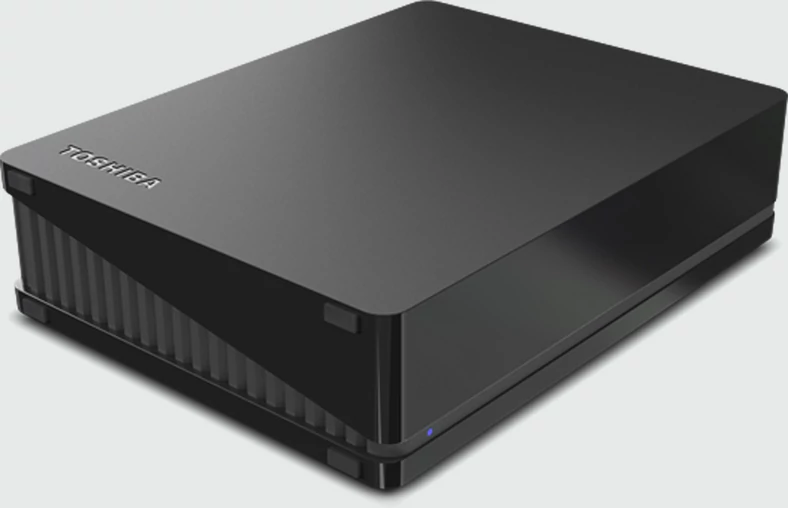 Toshiba Canvio Desk o pojemności 1 TB. Jeden z dysków, które Nintendo poleca do współpracy z Wii U