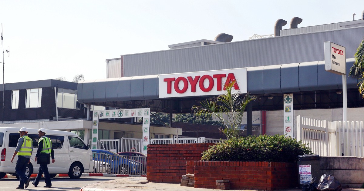 Toyota bets on 630,000 South African vehicle sales as export risks and Chinese rivals loom