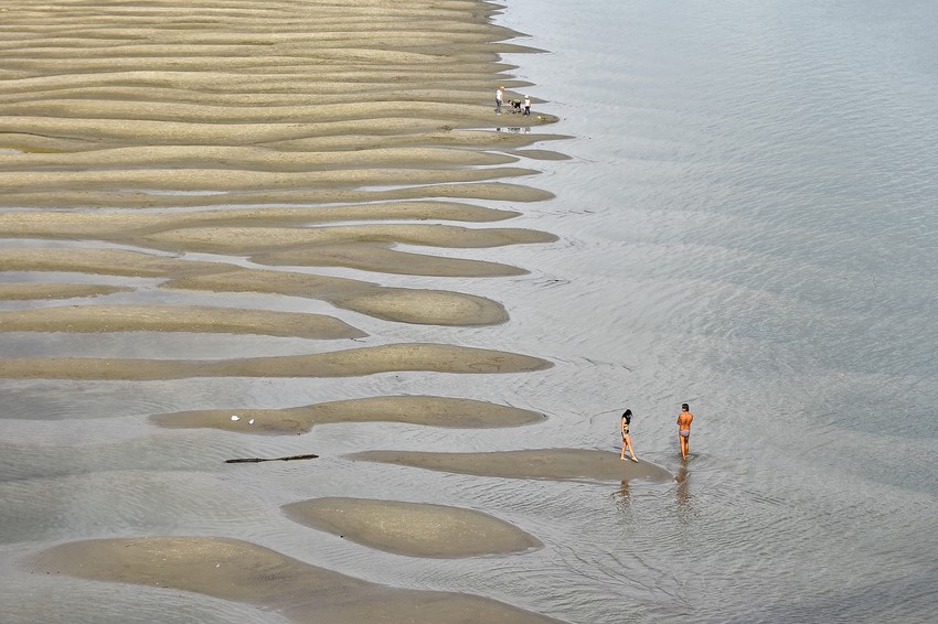 Nizak vodostaj reke Dunav na Štrandu prethodnih godina