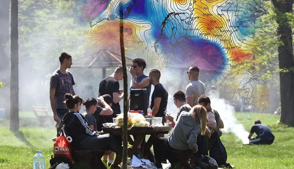 Prvi maj najsvežiji dan ove nedelje