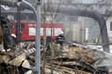 Pożar taśmociągu na terenie KWK "Bielszowice"