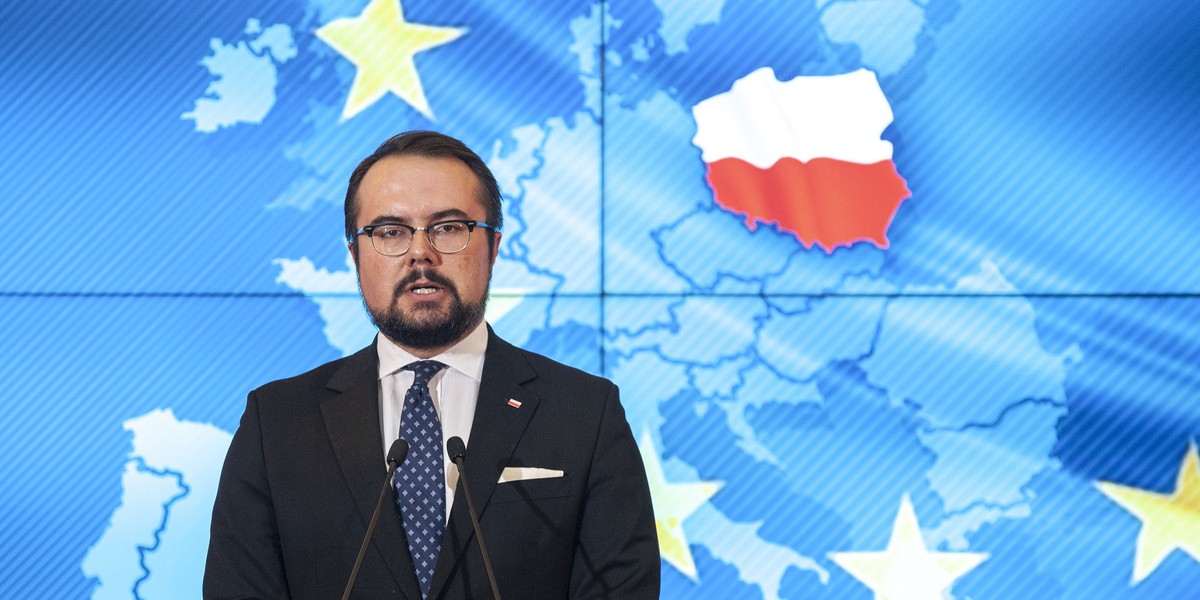 Wiceszef MSZ Paweł Jabłoński zabrał głos