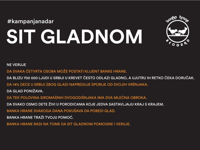 Skoro700.000 ljudi je gladno u Srbiji
