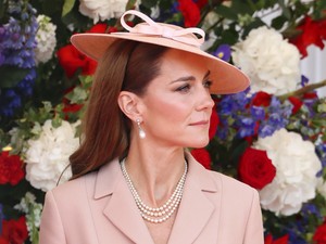Katalin hercegné szépsége mesébe illő: púderrózsaszín Dior szettjében mindenkit túlragyogott