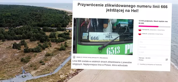 Walczą o legendarną linię 666. Jest stanowcza reakcja