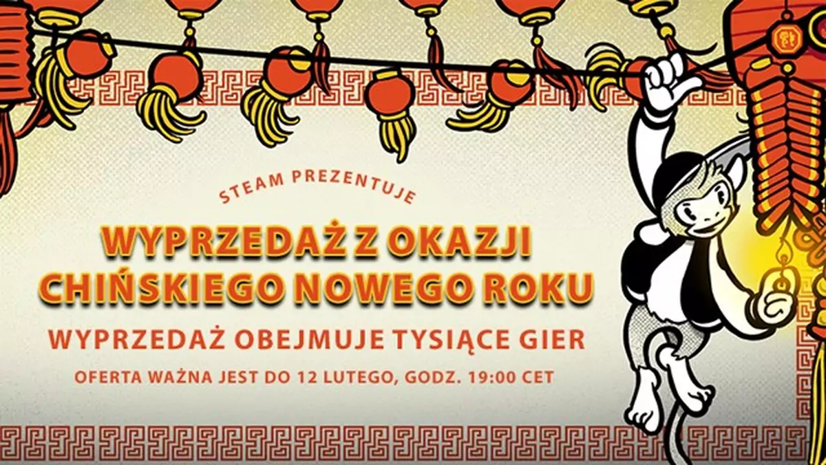 Rusza Lunar New Year Sale na Steamie - oferta obejmuje tysiące gier!