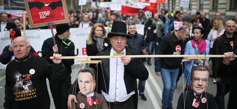 Frankowicze chcą komisji śledczej w sprawie kredytów walutowych. "Chcemy dochodzić naszego prawa i sprawiedliwości"
