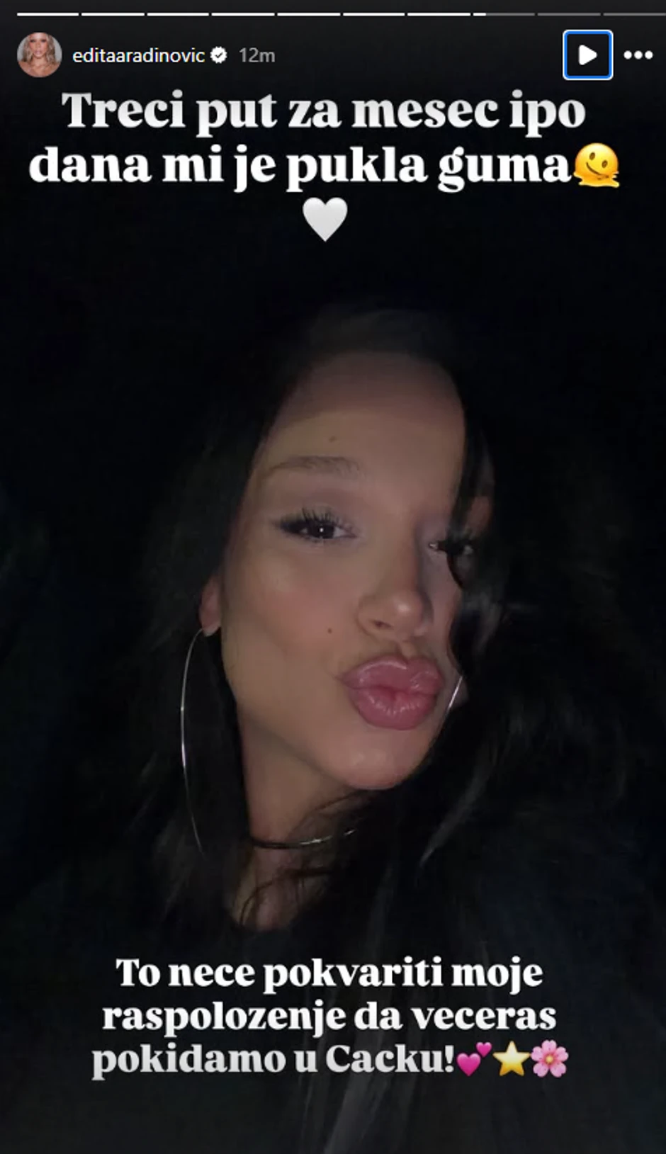 Edita Aradinović objava