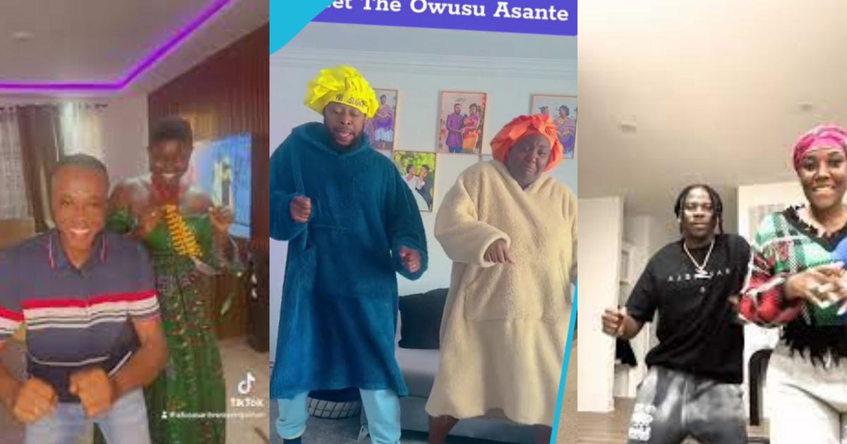 Ghanaian celebrity couples using the Tshwala Bami dance challenge to express love