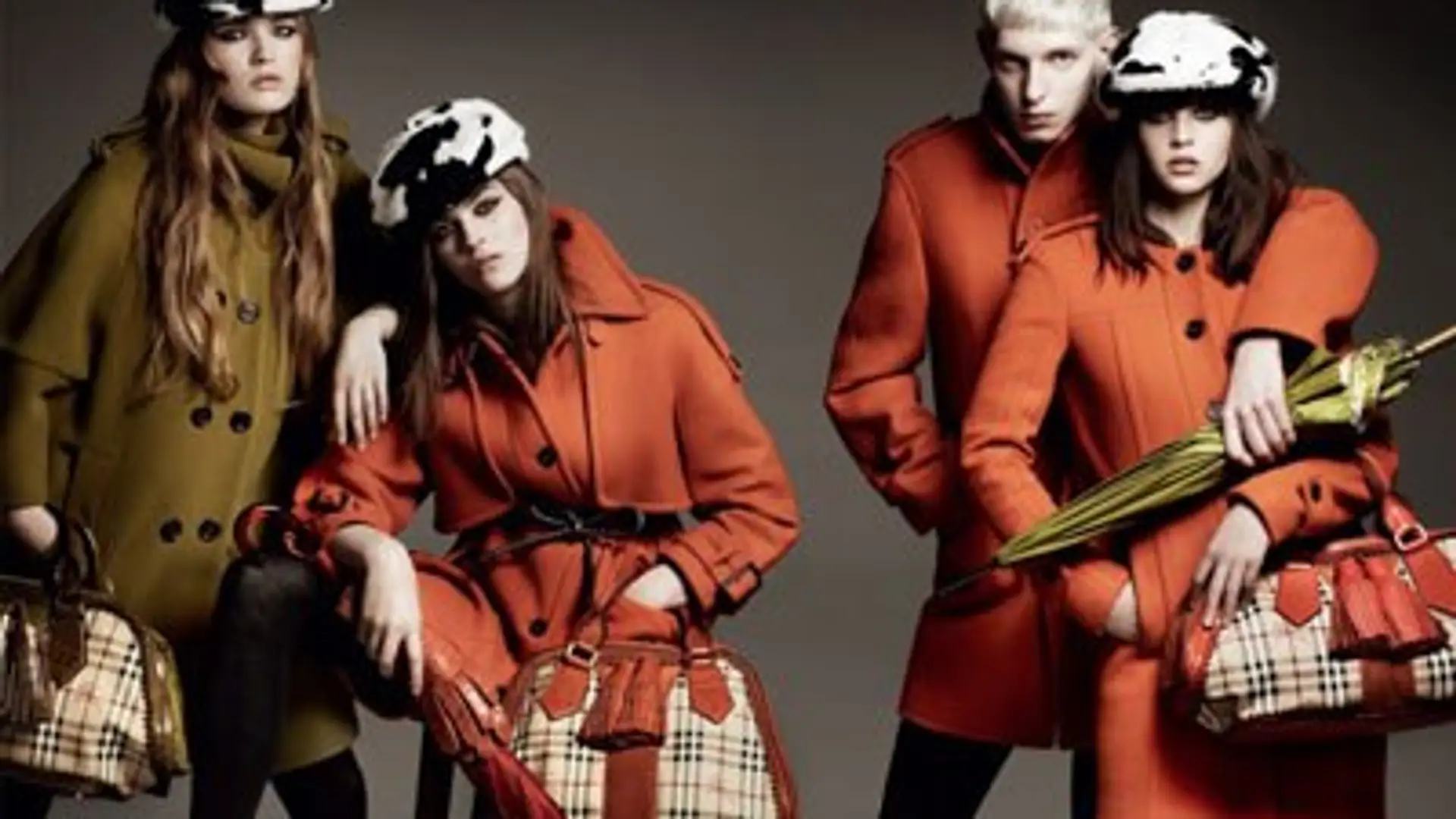 Nie tylko kratka! Burberry Prorsum - kolekcja na jesień 2011