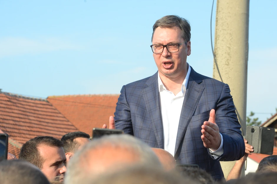 Aleksandar Vučić u Kotežu