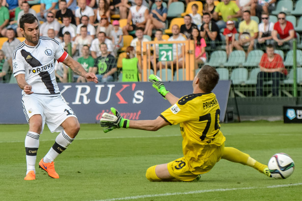 Ekstraklasa: Ni(gol)ić zapewnił zwycięstwo Legii w Łęcznej