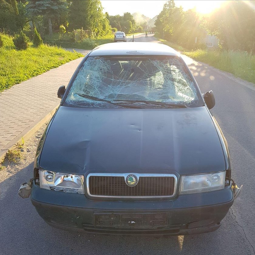 Groźny wypadek na Warmii i Mazurach. Samochód wjechał w dzieci