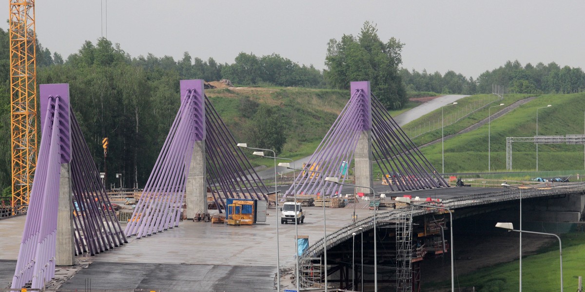 Most w Mszanie na autostardzie a-1 bedzie skończony.