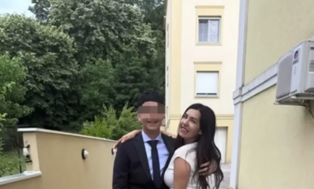 Tanja Savić sa sinom