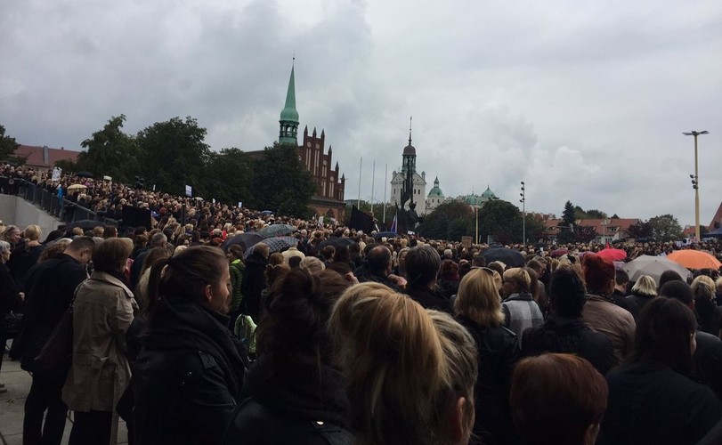 Protest w Szczecinie