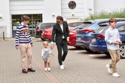 Radek Majdan o debiucie żony w "DD TVN": Trochę się denerwowałem