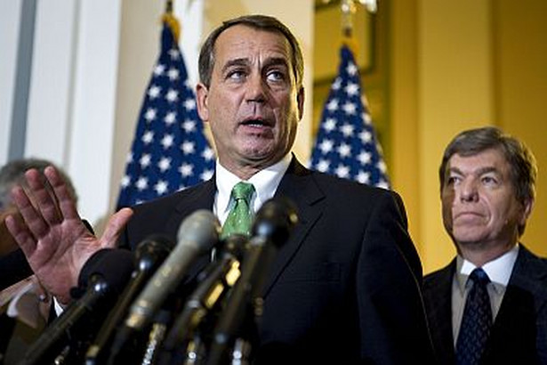 John Boehner, przywódca Repubilkanów w Izbie Reprezentantów. Fot. Bloomberg News