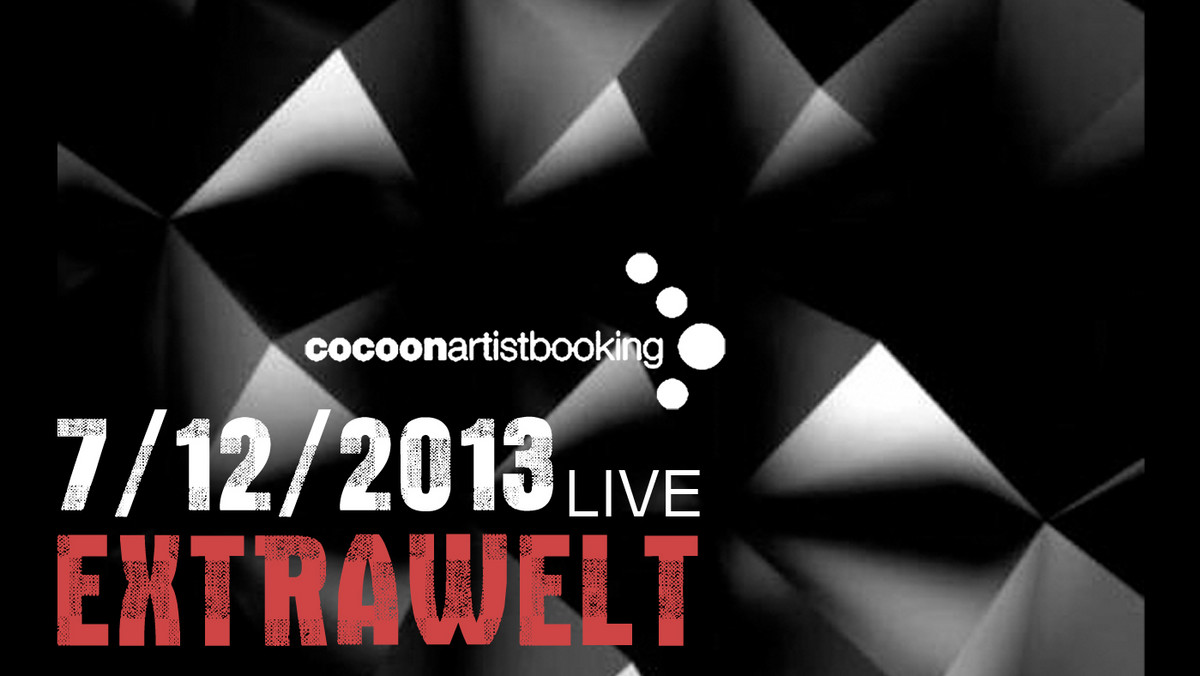 7 grudnia duet Extrawelt zaprezentuje swojego najnowszego live'a w krakowskim klubie Prozak 2.0.