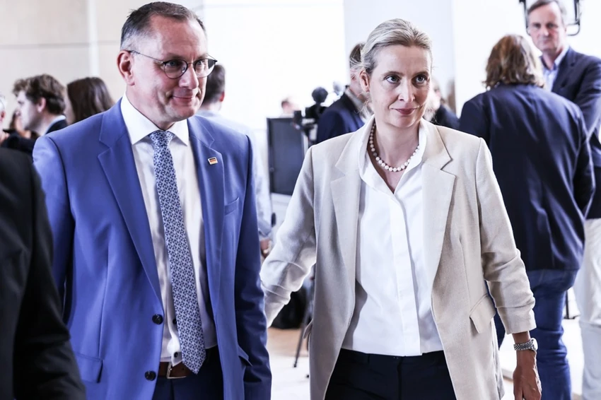 Kolideri AfD-a Tino Krupala i Alis Vajdel
