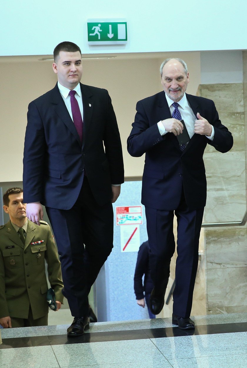 Antoni Macierewicz i Bartłomiej Misiewicz