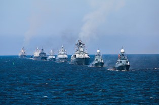 Rosja pręży muskuły pod polską granicą. Ćwiczyli obronę "floty cieni"