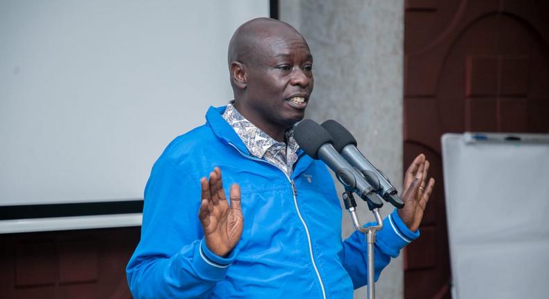 Deputy President Rigathi Gachagua meeting MCAs, senators, investigative agencies, prosecutors, legal drafters, NACADA, KEBS, and Anti-Counterfeit Agency in Nakuru county on May 4, 2023