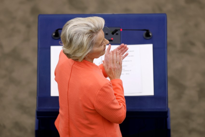 Ursula fon der Lajen drži govor o stanju Unije