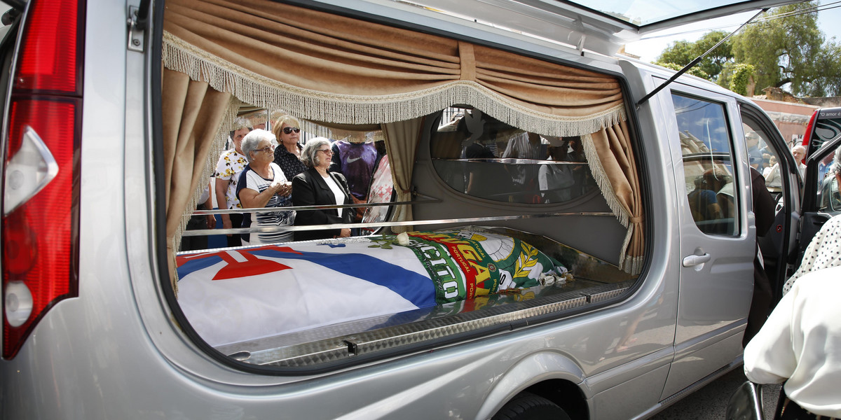 Pogrzeb Felixa Mourinho