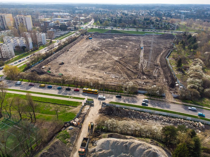 Protest podwykonawców na budowie tunelu średnicowego. "Nie płacą nam od marca"