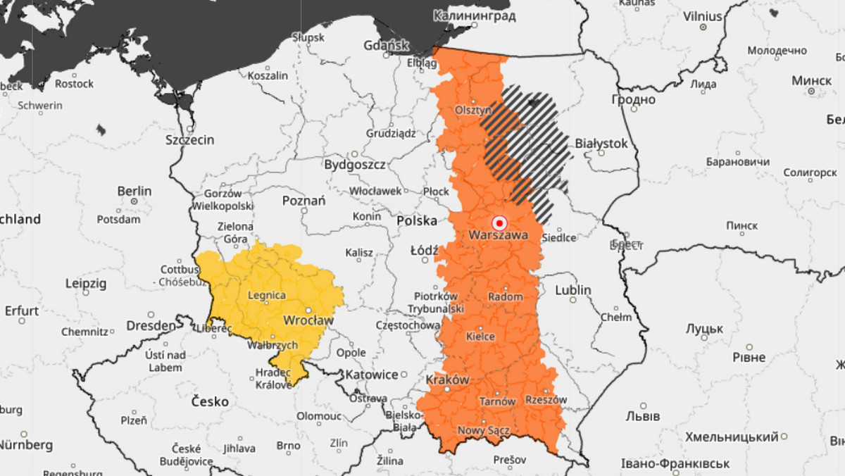 Pogoda. Gdzie jest burza? Uwaga na grad i porywy wiatru [NA ŻYWO]