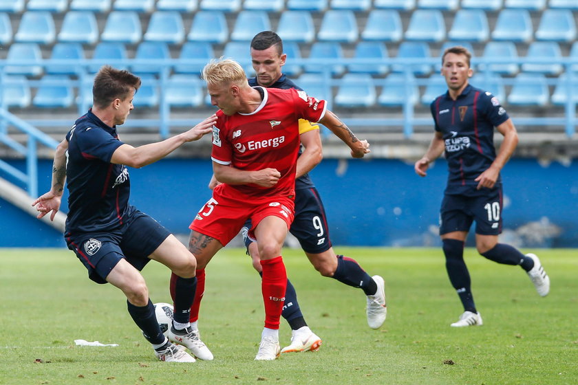 Pilka nozna. Sparing. Pogon Szczecin - Lechia Gdansk. 06.07.2018