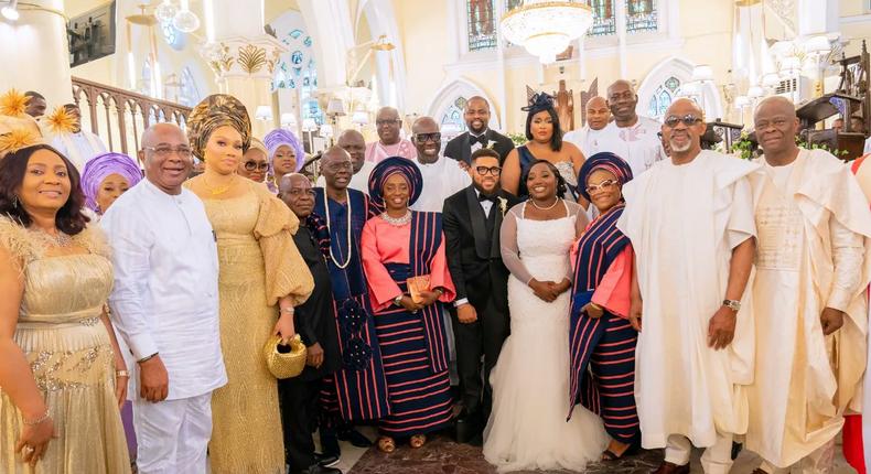 Otti, Soludo, others present as Sanwo-Olu marries off daughter in Lagos  [Twitter:@Hope_Uzodimma1]