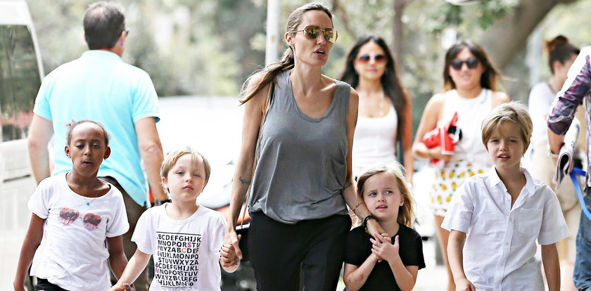 Sąd odbierze Jolie dzieci? Aktorka mocno podpadła
