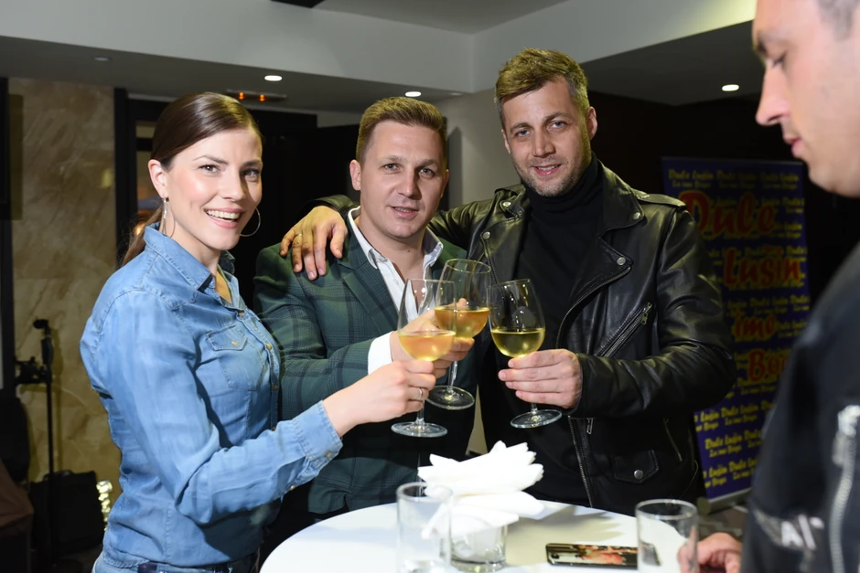 Dule Lušin sa kolegama