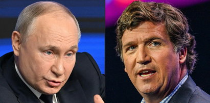 Prorosyjski "dziennikarz" odwiedził Moskwę. Tucker przeprowadzi wywiad z Putinem