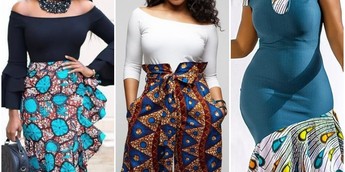 ankara straight dress styles for church