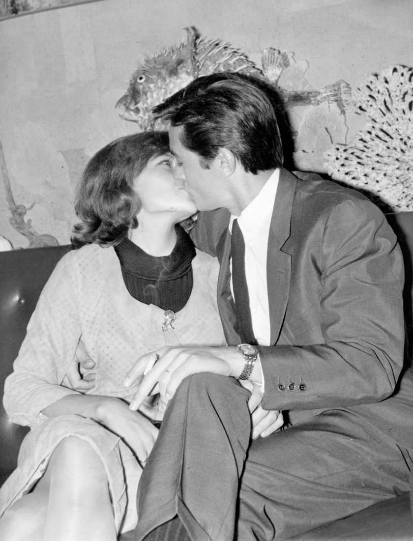 Romy Schneider i Alain Delon