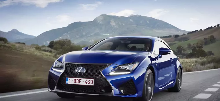 Lexus RC F - Zaprojektowany na drogę i na tor