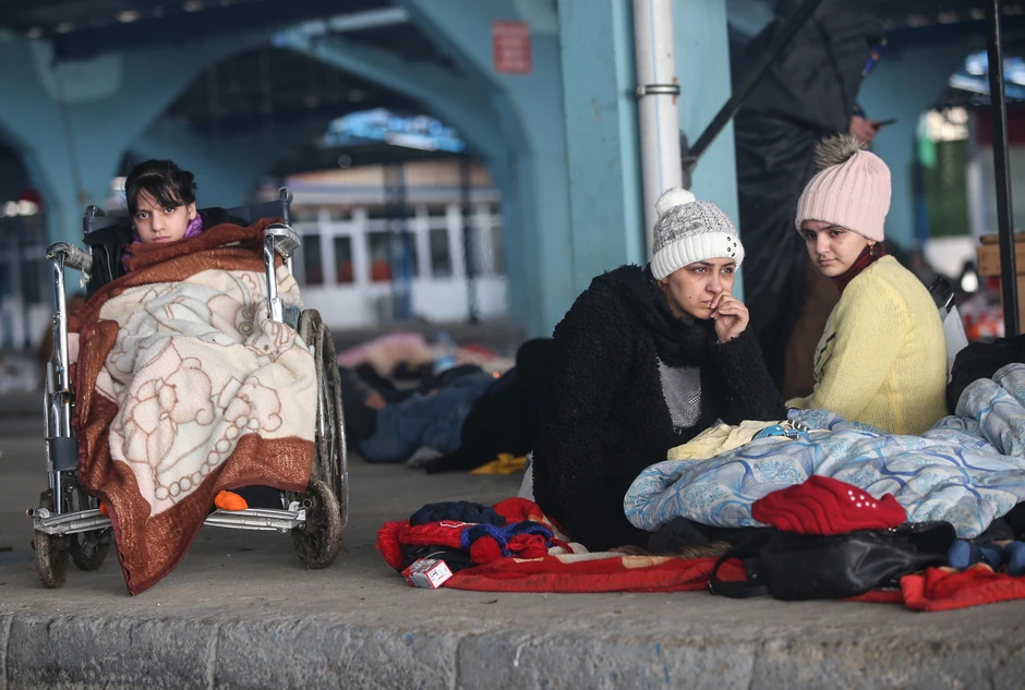 Potresne scene na granici