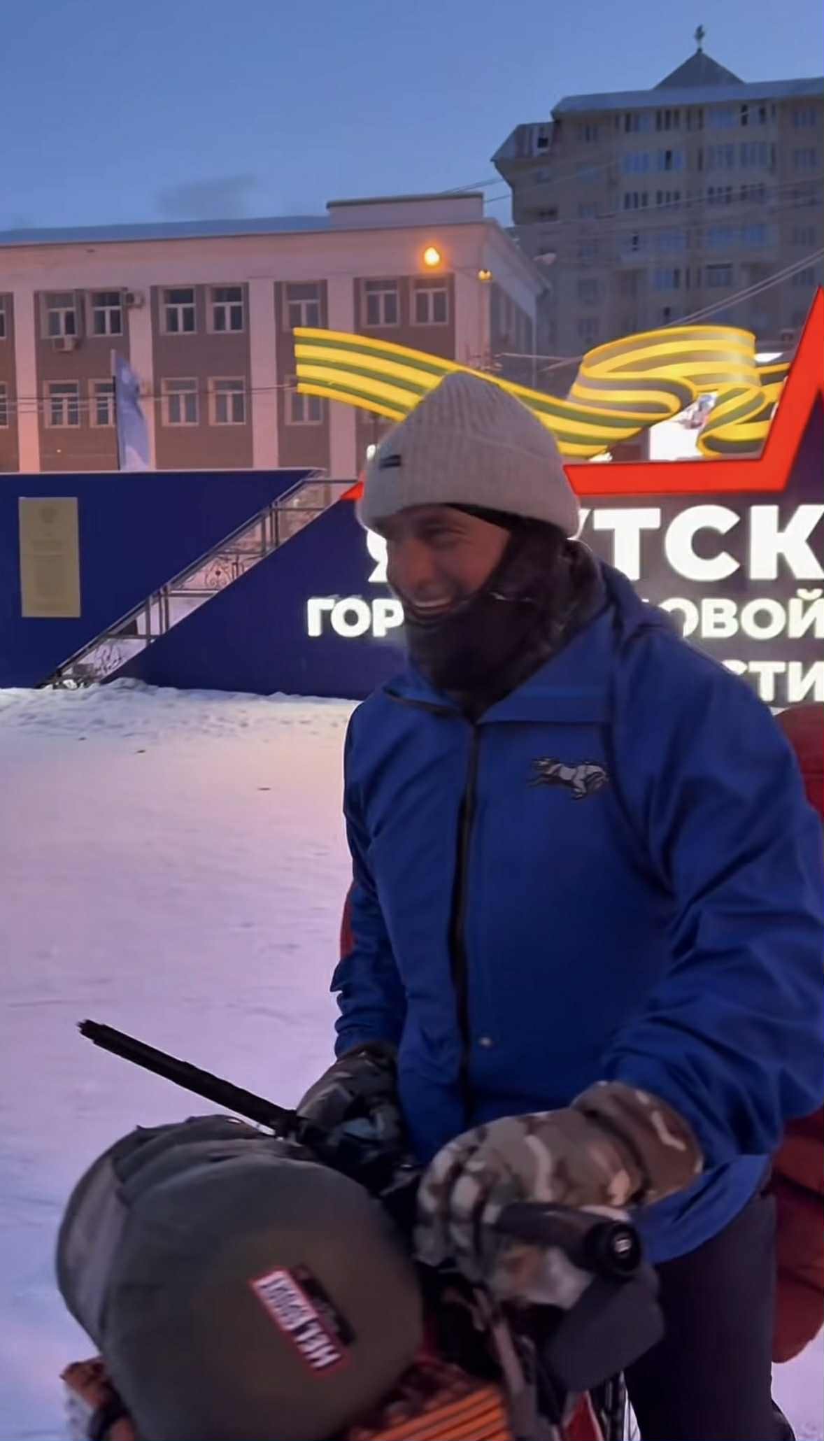 Poľský cyklista Adam Borejko.