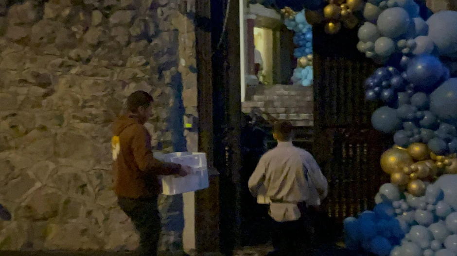 Slavlje kod Cece Ražnatović na Dedinju