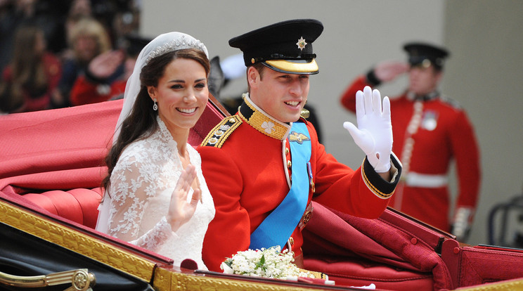Vilmos cambridge-i herceg és Kate Middleton esküvője / Fotó: GettyImages