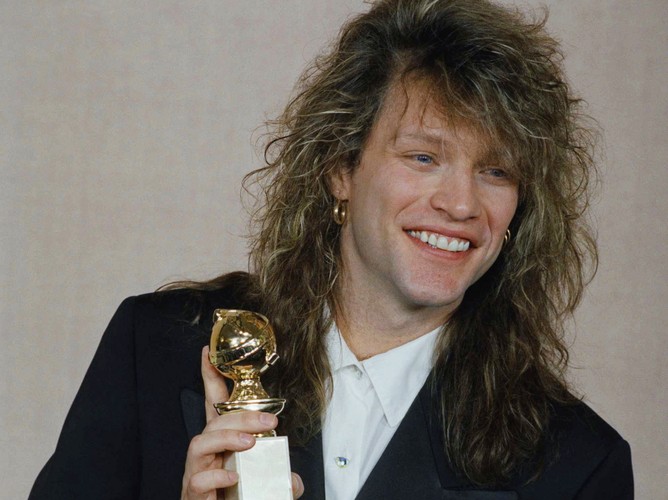 Jon Bon Jovi nagrodzony Złotym Globem w 1991 roku