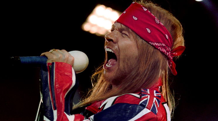 Axl Rose telemarketinges karrierje nem tartott sokáig, a zenélésben többre vitte / Fotó: Northfoto