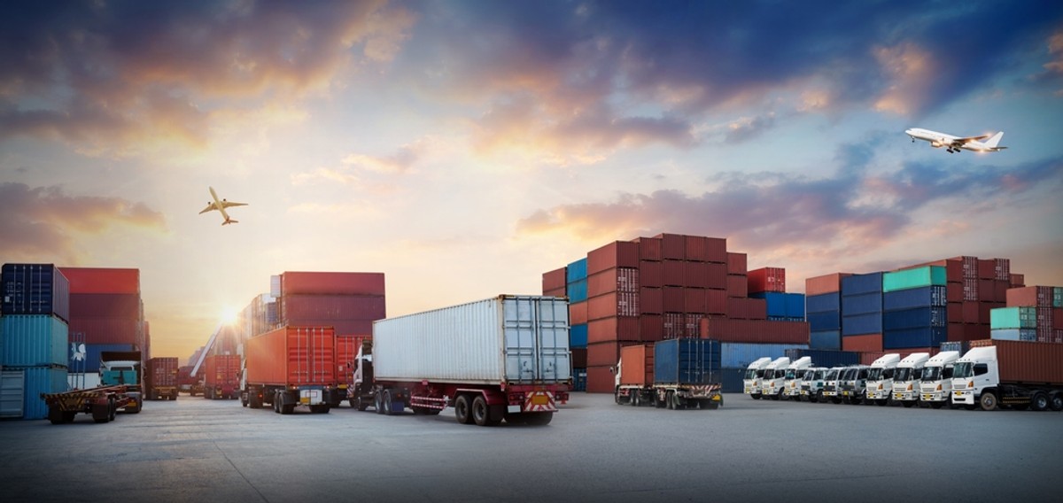 Container,Truck,In,Ship,Port,For,Business,Logistics,And,Transportation